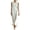 #0311-White, variant on Shihyeh Women Shawl Collar Split-Side Elegant Party Dress Sleeveless Solid Color Buttoned Casual Maxi Dresses