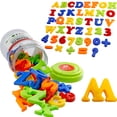 thumbnail image 1 of Magnetic Alphabet Kids Educational Learning Magnets Letters Numbers Symbols Toy ABC 123 Fridge Plastic Toy ANGGREK Otros, 1 of 6