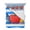 Blue, variant on Quilts Full Size Bedding Set, Children's Day Lightweight Quilted Comforter, Funny Cartoon Pencil Orange Striped Soft Reversible Bedspread Coverlet with Pillow Covers for All Season, 78" x 90"