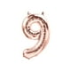 thumbnail image 1 of Globo Metalizado Gigante Forma de Numero 76 cm Celebraciones rosa, 1 of 3