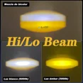 thumbnail image 2 of Para Moto Exploradoras Faros Lupa Hi/lo Beam Bicolor 4x4, 2 of 5