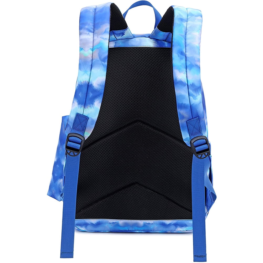 Kepooman 3Pcs Women' s High School and College Bookbag Set for Girls Teens, Kids Portable Backpack with Lunch Bag & Pencil Case, Blue Kepooman 3Pcs Women' s High School and College Bookbag Set for Girls Teens, Kids Portable Backpack with Lunch Bag & Pencil Case, Blue