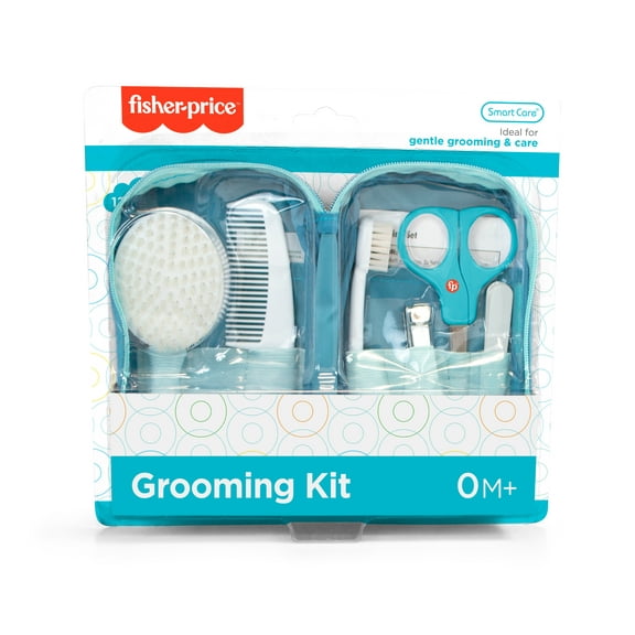 Fisher-Price Baby Grooming Kit for Newborns, 12 Pieces, 0  Months