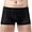 Black, variant on Mens Underwear Men's Boxer Three Points Shorts Mesh Sexy Breathable Panties