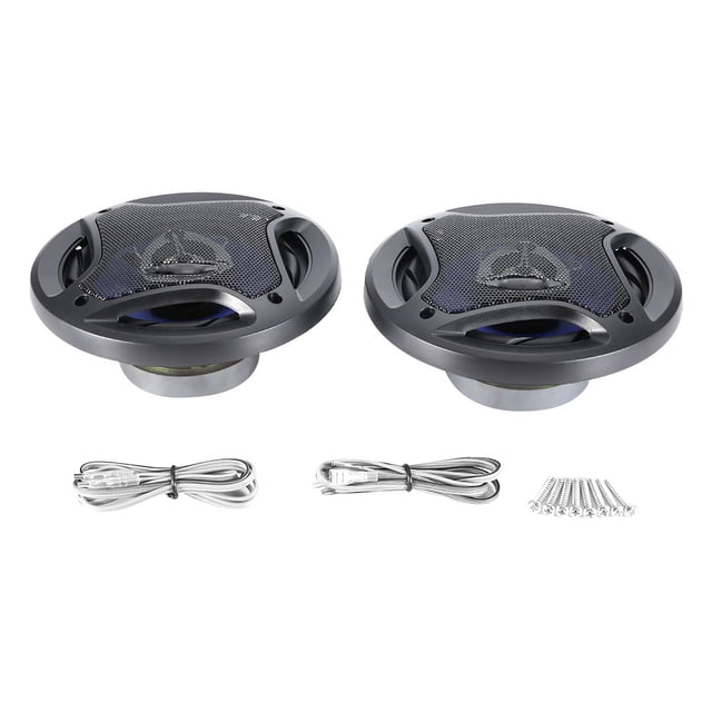 2 uds altavoz Coaxial Subwoofer para coche altavoz estéreo de música con Audio fuerte 500W