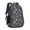 Sunflower and Bee, variant on Sunflower and Butterfly Black Pattern Cute School Backpack Bag with Padded Back and Adjustable Shoulder Straps 16.9 X 12.6 X 5.9 Inches
