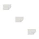 thumbnail image 3 of Inteprter Alfombrillas de baño antideslizantes, antideslizantes y cómodas, textura tejida especial, flujos de agua a través de blanco Type1 NO1, 3 of 6
