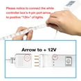 thumbnail image 4 of DAYBETTER LED Strip Light 32.8ft,44 Key Remote Control and 12V Power Supply,Bedroom,Party (2 Rolls of 16.4ft), 4 of 8