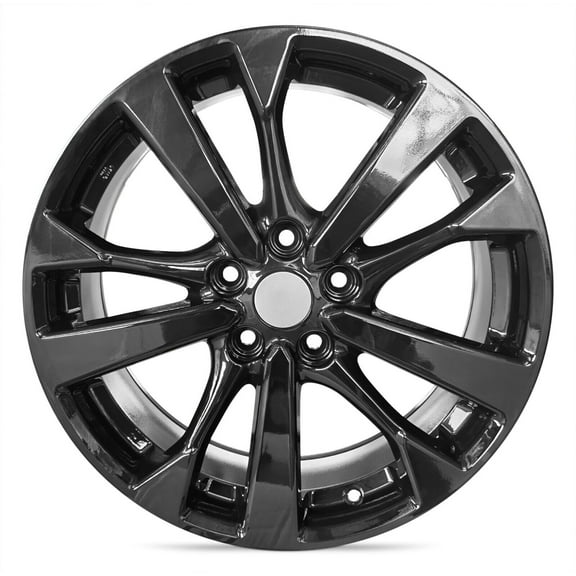 Wheel Rim For Nissan Altima 17-18 18 Inch Gloss Black Aluminum Rim - OE Direct Replacement - Road Ready Car Wheel