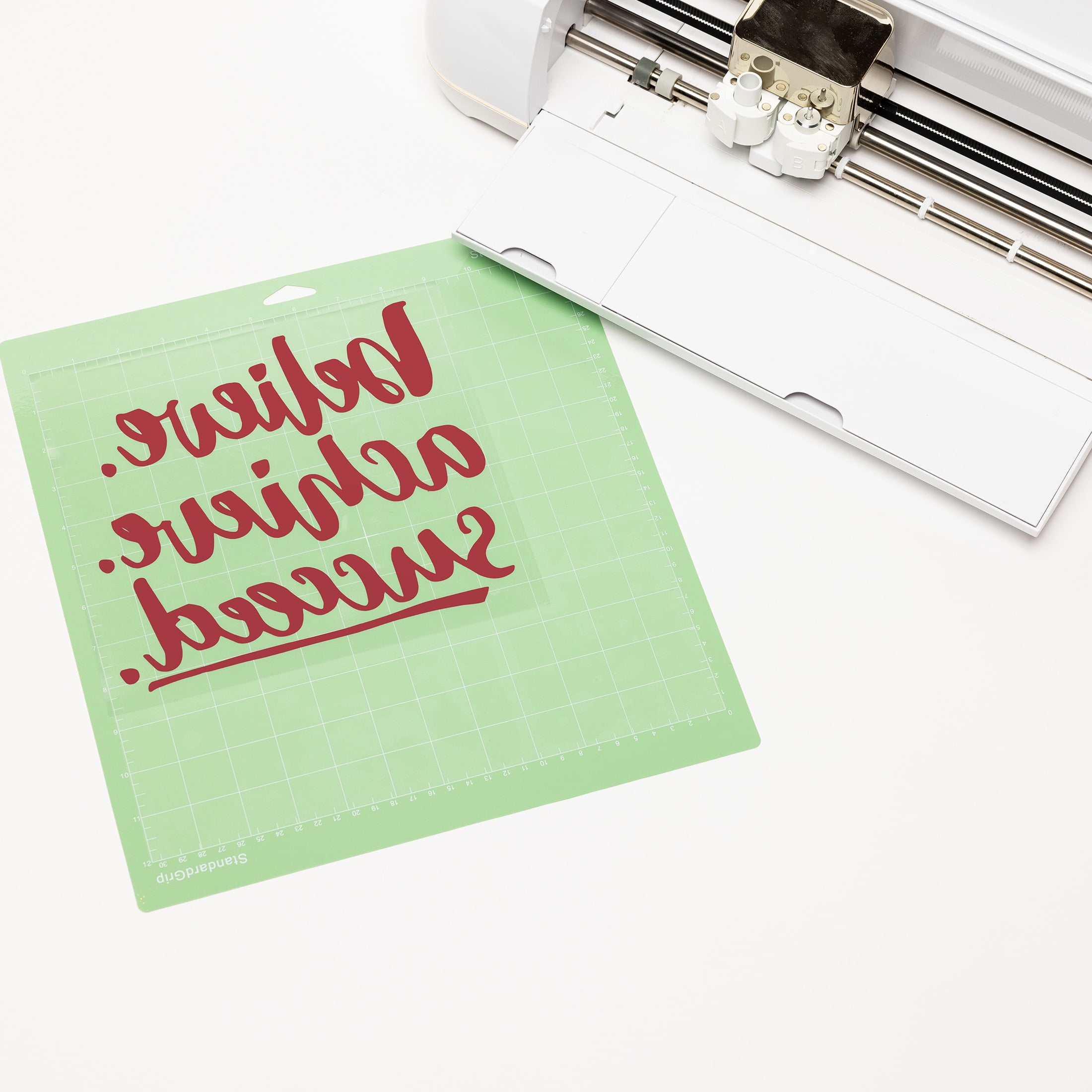 Hello Hobby 12" x 2' Red Iron-On Craft Vinyl Roll