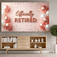 thumbnail image 5 of Decorative Design Officially Retired Banner Glitter Lettering Balloon Decoration Gold Stars Hanging Decor for Retirement Party Event Celebration Indoor Decoration, 5 of 8