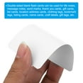 thumbnail image 4 of Unique Bargains 3.5' x 2' Blank Paper Business Cards, 90 Pack Small Index Flash Cards Words Message Note Card, White, 4 of 7