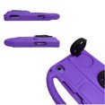 thumbnail image 3 of for Apple iPad mini 6th Gen 8.3 inch 2021 Case for Kids, Silicone Lightweight Shockproof Kid-Proof Hybrid Tablet Cover with Handle Stand for iPad mini (6th Generation) - Purple, 3 of 5