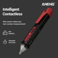 thumbnail image 3 of ANENG VD802 Non-contact AC Voltage Detector Tester Meter 12V-1000v Pen Style Electric Indicator LED Outlet Voltage Dectetor Sensor Wit, 3 of 6