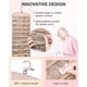 thumbnail image 4 of Organizador de joyas BAGSMART con soporte colgante para collares, color rosa, 4 of 7