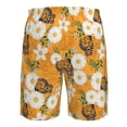 thumbnail image 6 of Naloa White Floral and Butterflies Men's Beach Shorts, Surfing shorts, Swim trunks, Quick Dry Swim Trunks for Surfing Beach Fun - X-Large, 6 of 9