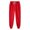 Red, variant on YNGKMEA Sweatpants for Men Cotton Winter Fleece Jogger Pants Home Workout Pants Lounge Elastic Drawstring Waist Sweatpants with Pockets Purple 2XL