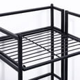 thumbnail image 3 of Canddidliike 4 Tier Foldable Storage Shelves, Expandable Folding Shelf , Collapsible Adjustable Storage Rack Metal Shelves for Storage, Pantry, Garage, Kitchen, Room, 3 of 12
