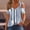 Tops-84Navy, variant on Xdegoge Blouses for Women V Neck Cold Shoulder Paint Splash Graphic Regular Fit Shirts Metal Detail Short Sleeve Tops Creative Casual Weekend Clothes