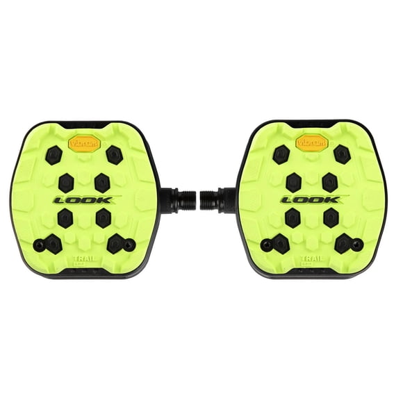 Pedales MTB Bicicleta Plataforma Grip Goma Look TRAIL GRIP