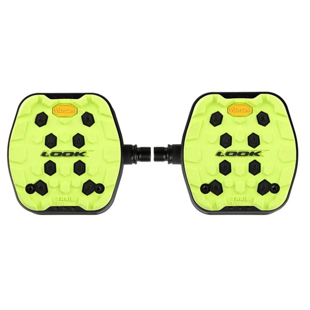 Pedales MTB Bicicleta Plataforma Grip Goma Look TRAIL GRIP