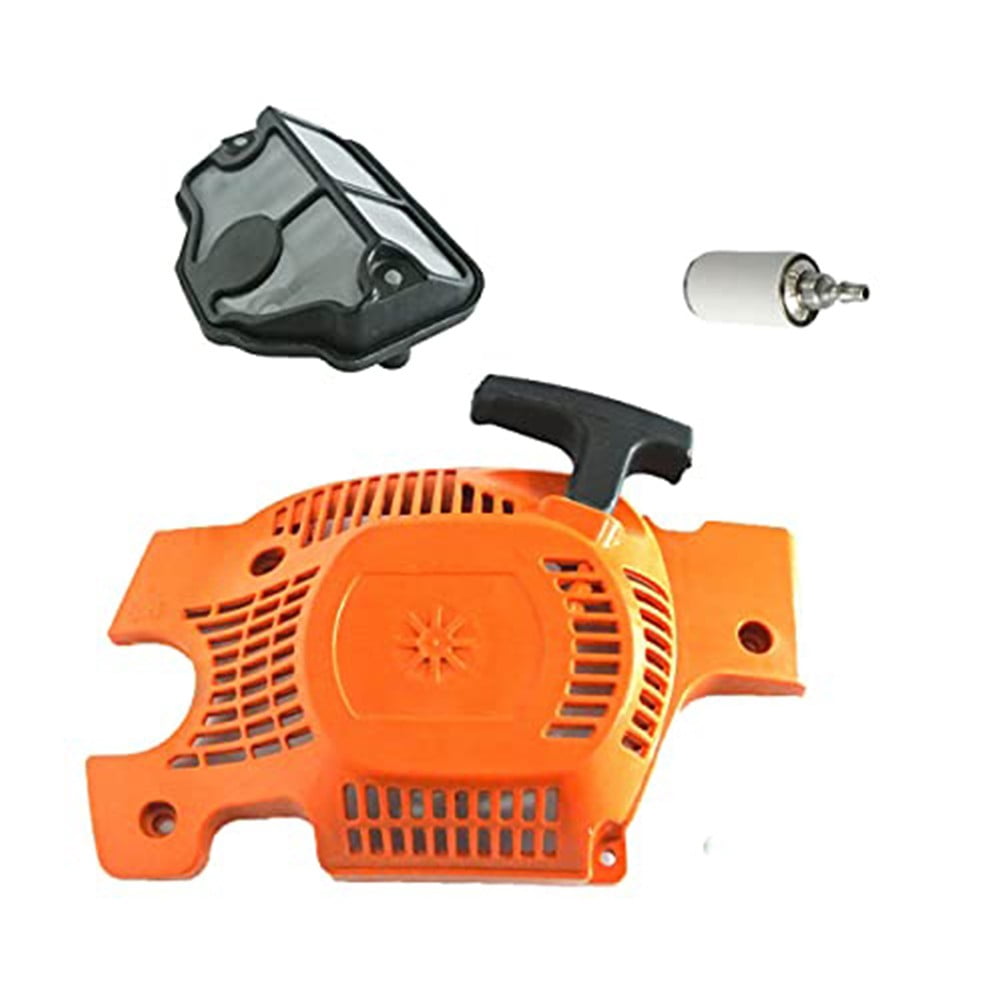 Outlier Backlash Pull Starter And Air Fuel Filter Kit for HS 36 41 136 137 141 142, Lawn Mower Parts & Accessories