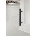 thumbnail image 2 of Amerock Bar Pulls Square 5-1/16 inch (128mm) Center-to-Center Matte Black Cabinet Pull - 10 Pack, 2 of 5