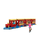 thumbnail image 1 of PLAYOUT KIDS | Tren Modular Infantil de Plástico Locomotora con 2 Vagones de Juego 4.50m, 1 of 1