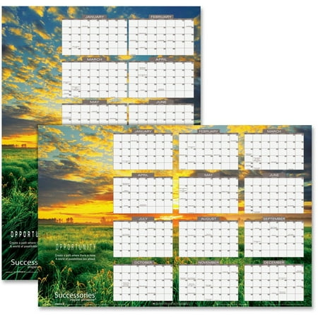 At-A-Glance Successories Horizontal/Vertical Wall Calendar