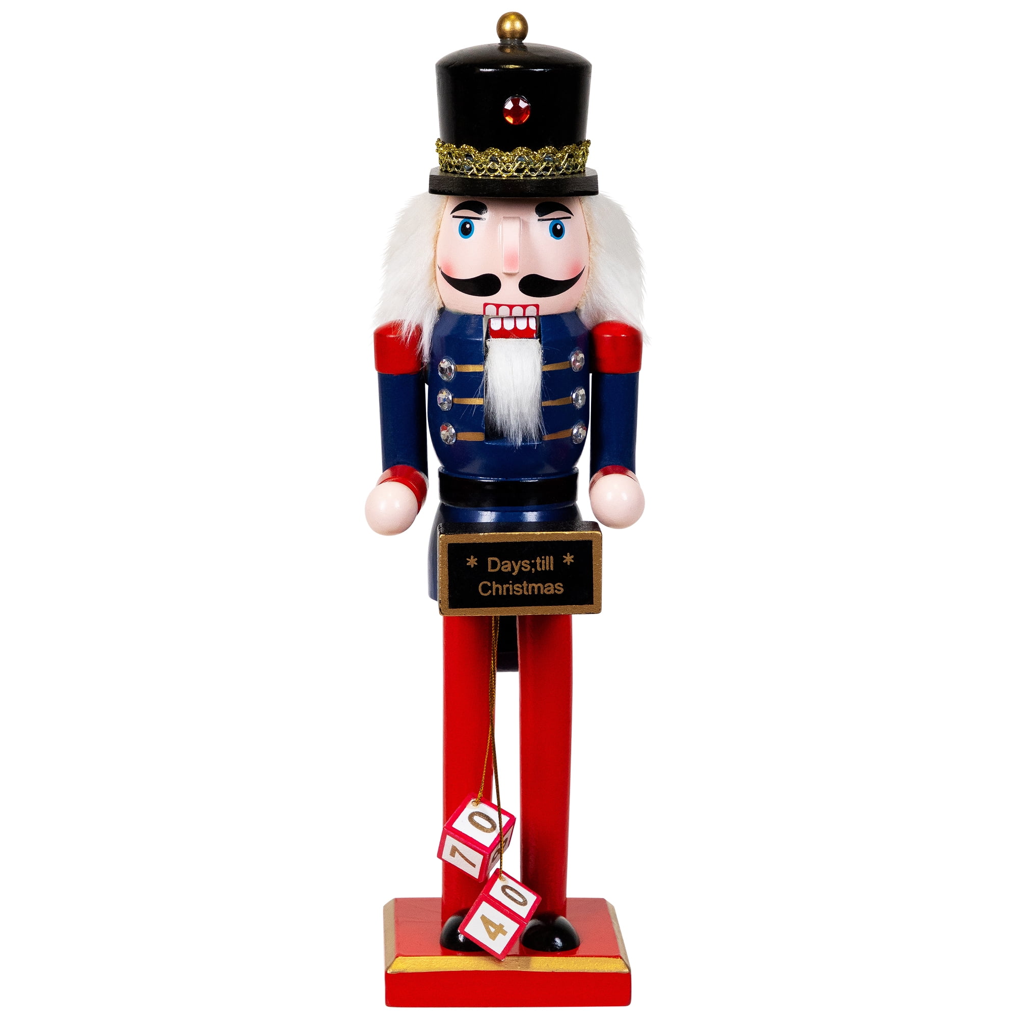 KONTONTY Calendrier Casse-Noisette pour fête de Noël Compte à