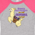 thumbnail image 3 of Inktastic Granny and Pappy's You Say? Alpaca My Bags! Boys or Girls Baby Bodysuit, 3 of 4