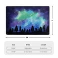 thumbnail image 7 of YFYANG 72"x48" Non-Slip Flannel Carpet Doormat, Living Room Bedroom Office Decorative Area Rugs, Indoor Fantasy Watercolor Starry Night Floor Mats, 7 of 7