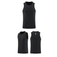thumbnail image 2 of USNSM Men's Tank Top UPF 50+ Cotton Sleeveless Shirt Lightweight Casual Outdoor Gym Workout Shirts Cooling Muscle Tee Shirt Black L, 2 of 9