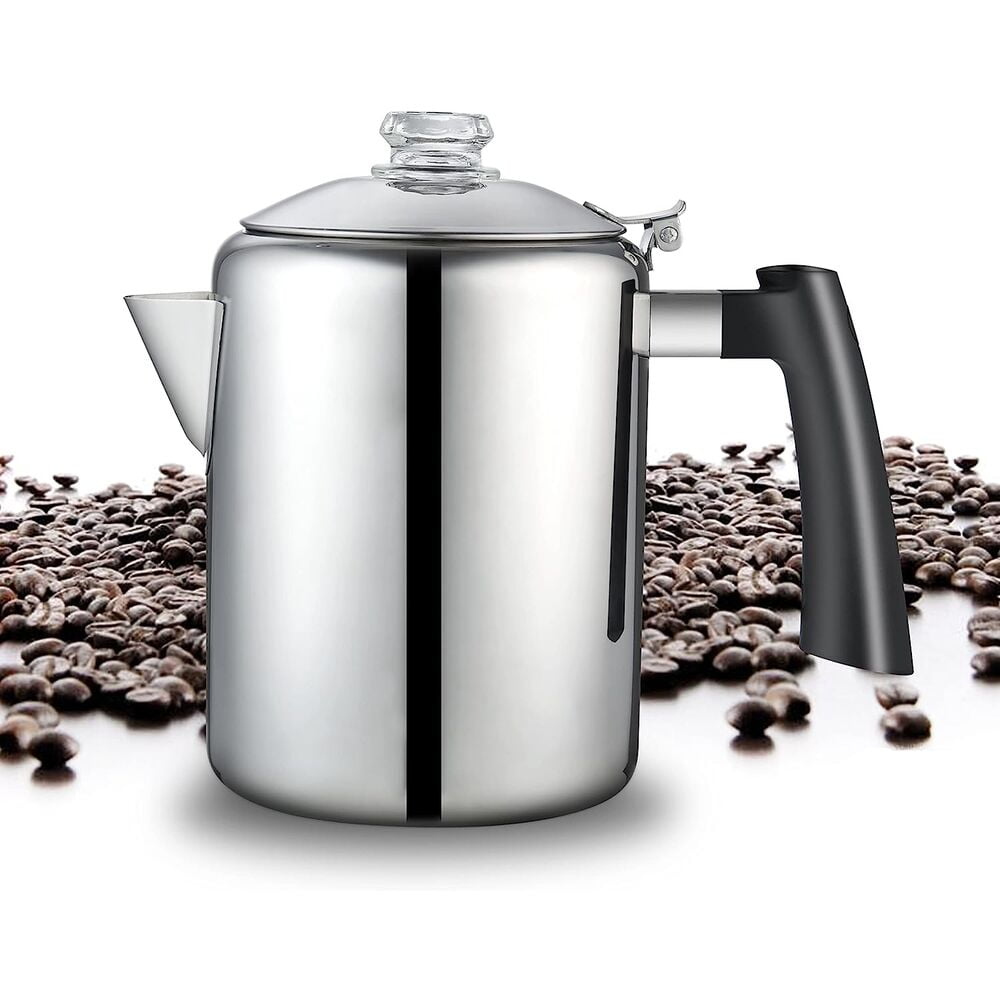 8-Cup Stainless Steel Classic Stovetop Coffee Percolator