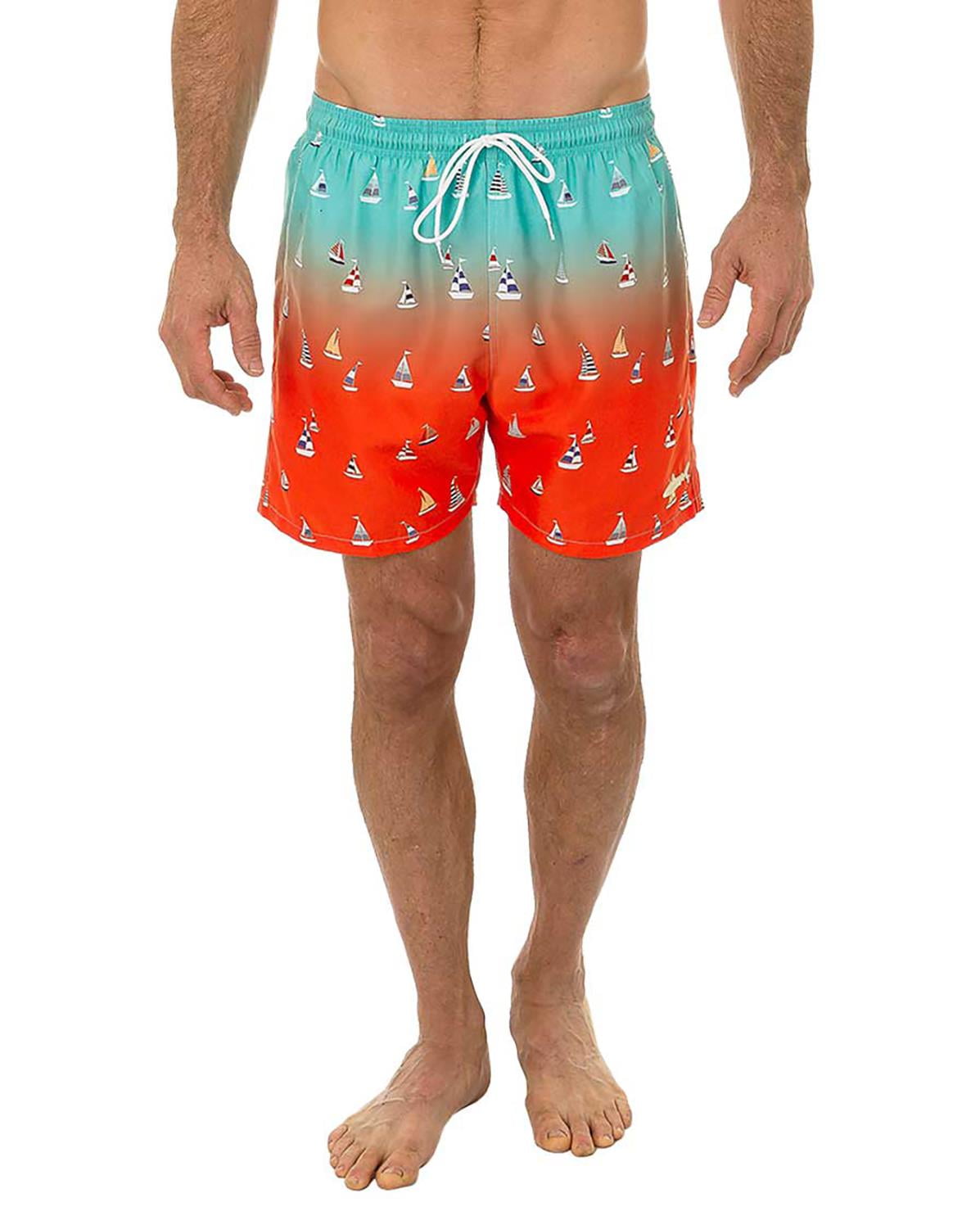 Orange for Men MCM Synthetic Men S Swim Trunks in Neon Orange Mens Clothing Beachwear Swim trunks and swim shorts 