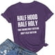 thumbnail image 1 of Fiudx Ofertas Relámpago Moda Mujer Casual Cuello Redondo Impresión Blusa Manga Corta Camiseta Verano Tops, 1 of 3