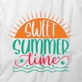 thumbnail image 2 of Sweet Summer Time T-Shirt | Cool Summertime White Tee Gift, 2 of 5