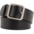 thumbnail image 3 of 1pc Women Leather Belt Women Fully Adjustable Casual Belt Square Shape Buckle For Women, 3 of 5
