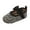 Black, variant on Toddler Girls' Brown Houndstooth Mary Jane Shoes, Cute Bow Decor Adjustable Hook and Loop Strap Soft Sole Non- Lightweight Crib Shoes for Kids,Sizes 0-6 Months