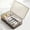 Black, variant on Phone Cable Organizer Box, Clear Divided Storage Case with Lid for Charging Cords and Small Electronics, Desk Bedroom Living Room Clutter Control