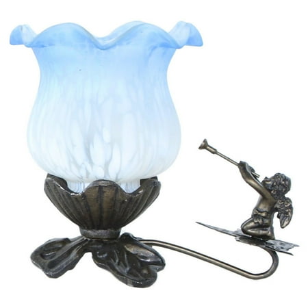 Cherub Lamp - River of Goods 11926 Cherub Tulip Lily Table Lamp