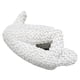 thumbnail image 3 of Abstract Mosaic Sculpture White Resin Eco Friendly Bookend Function Thinker Mosaic Statue for Bedroom Shelf Office, 3 of 3