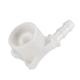 thumbnail image 2 of Conector de Manguera de Entrada de Agua para Lavadora Uxcell Plástico Blanco G3/4 Rosca Interna Blanco 2pcs, 2 of 5