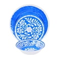 thumbnail image 2 of Elama Elm Elly Collection Vajilla De Melamina, 12 Piezas, Azul, 2 of 5