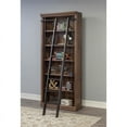 thumbnail image 4 of Martin Furniture Avondale 5-Shelf Farmhouse Wood Bookcase in Brown, 4 of 5