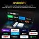 thumbnail image 2 of Sjrohe Tv Box Streaming Tv 4+32gb 4k Negro Control Remoto Bluetooth Full Hd Android Tv Android 14.0 Tv Stick Wifi 6 Con Google Assistant Cable Hdmi 2.1, 2 of 6