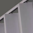 thumbnail image 5 of Spectrum Elite PVC Folding Door Fits 36"wide x 80"high Satin Silver Color, 5 of 8
