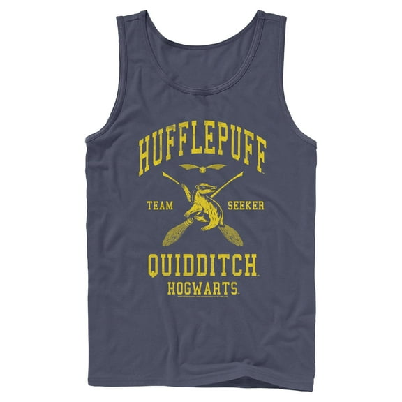 Mens Harry Potter Hufflepuff Quidditch Seeker Tank Top