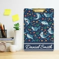 thumbnail image 6 of FMSHPON Sharks Fish Clipboard Hardboard Wood Nursing Clip Board and Pull for Standard A4 Letter 13x9 inches, 6 of 8