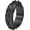 Black, variant on Unisex Vintage Stainless Steel Thorns Spinner Ring, 8mm Rotating Vine Band